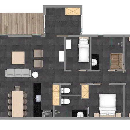 Villas Winterberg Mit Private Sauna Und Ski In Ski Out *